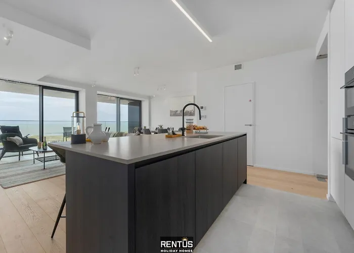 Oosteroever Seaview - Luxury With Sea View In Lägenhet Oostende