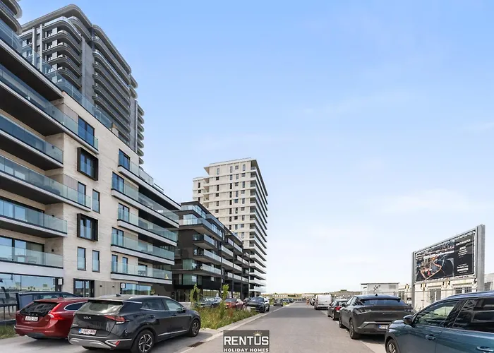 Oosteroever Seaview - Luxury With Sea View In Lägenhet Oostende